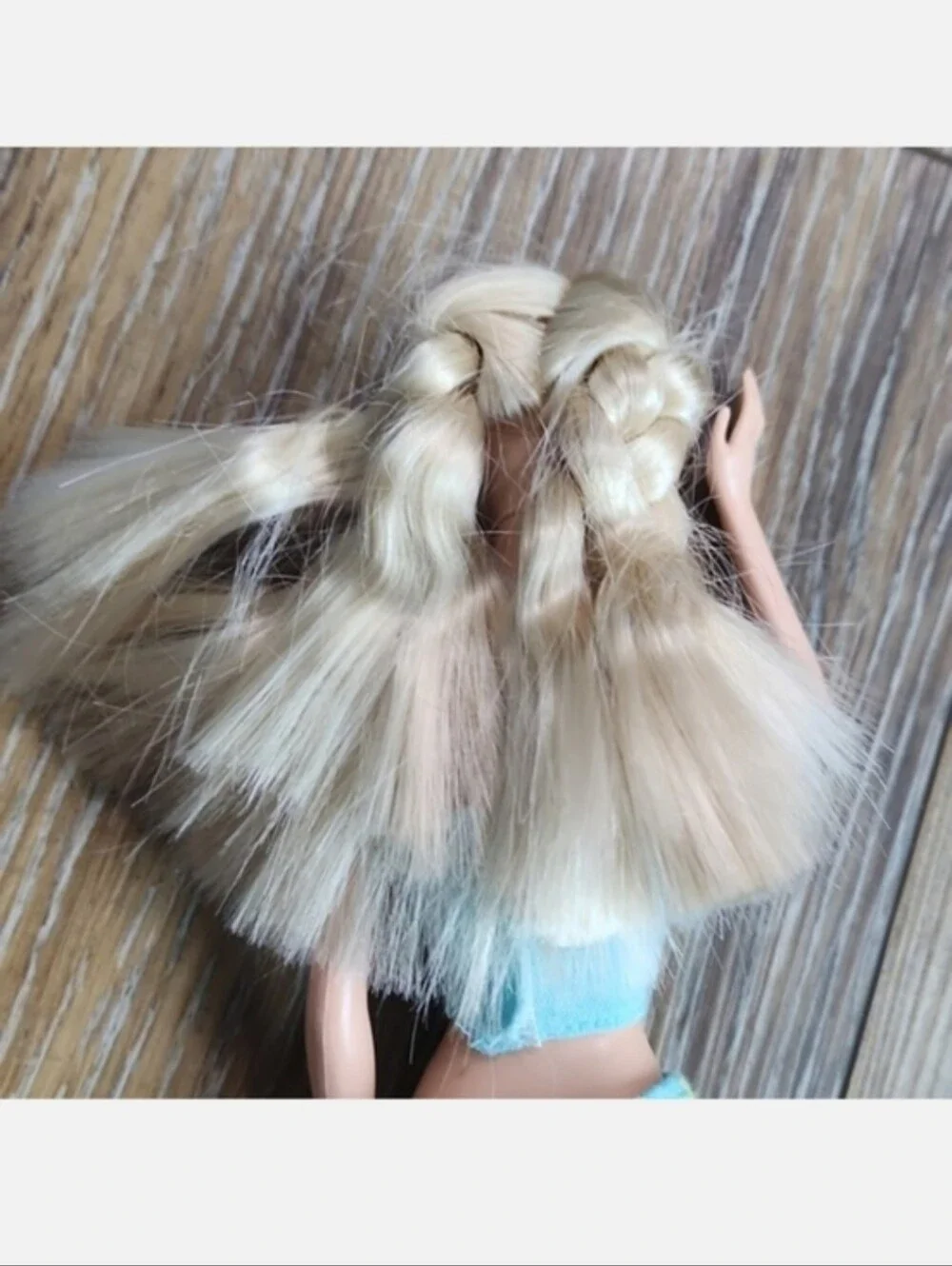 Vintage Barbie Blue Flowers 3 pc Outfit